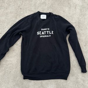 Barry’s seattle originals pullover sweater crewneck